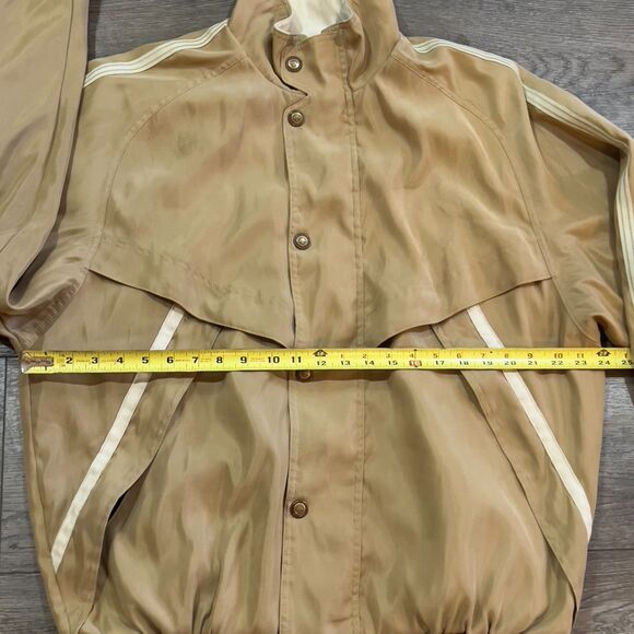 Vintage Descente International Collection Tan Full Zip Jacket - Men's Size Large - Picture 11 of 12